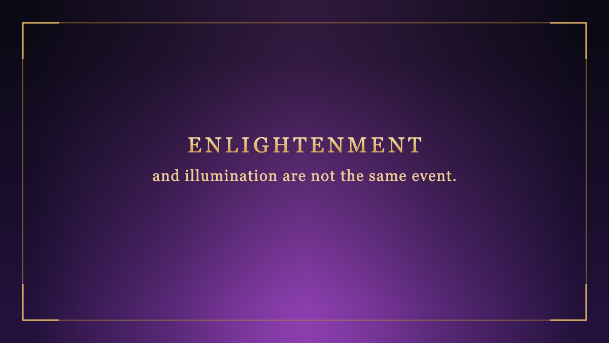 078 Enlightenment and Illumination