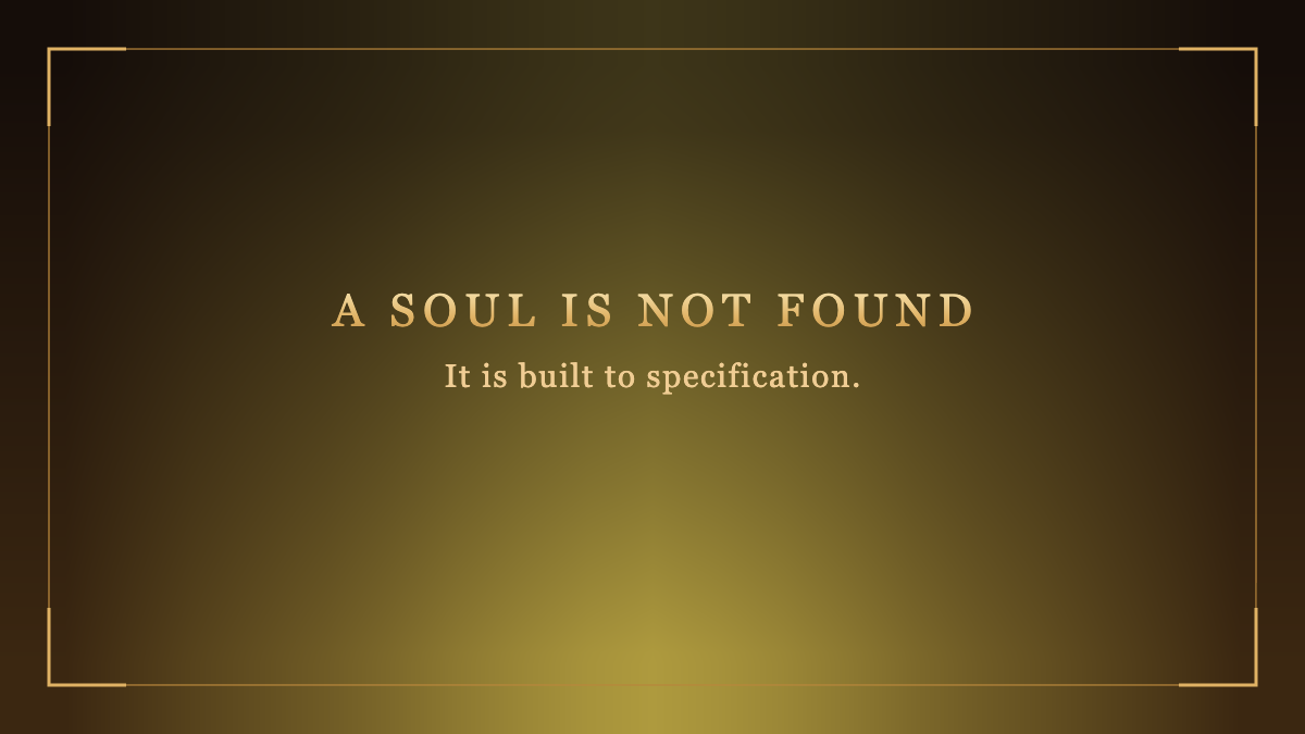 065 The Creation of the Soul and the Spirit of Nature
