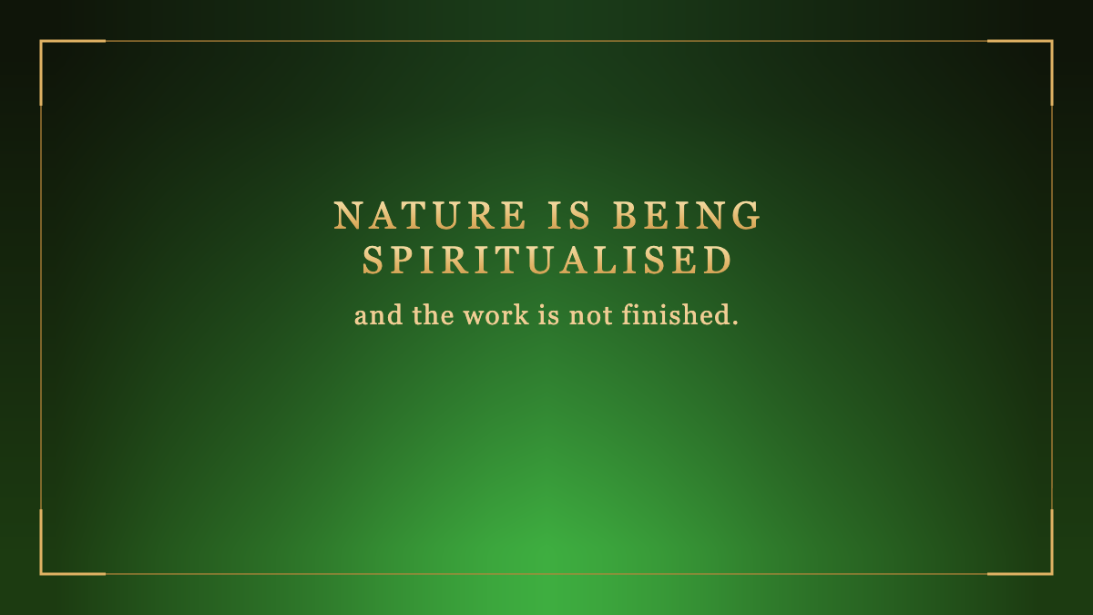 066 Christianity & the Spirit in Nature