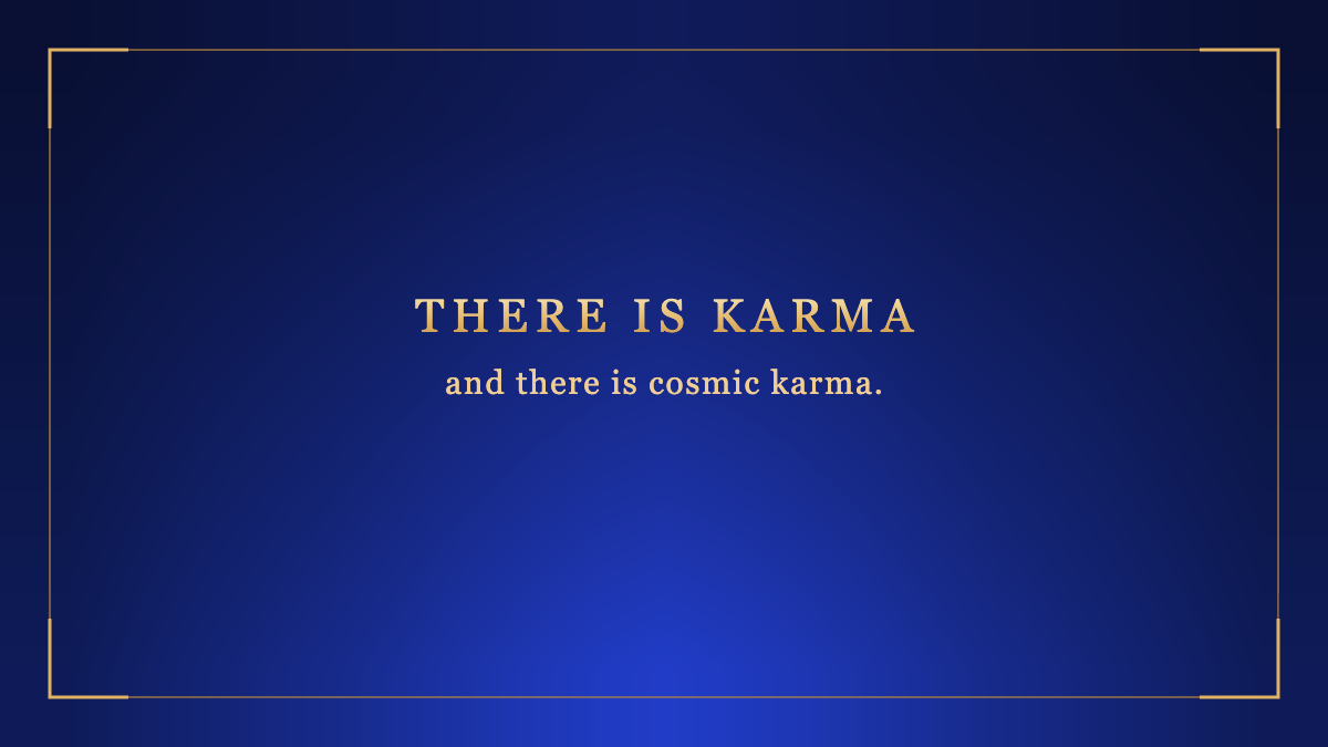 061 Cosmic Karma, Thoughts, Feelings, and Destiny