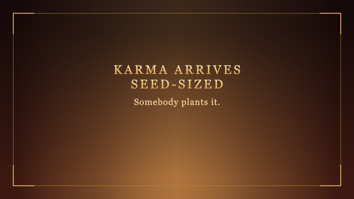 006 The New Karma of the 21st Century